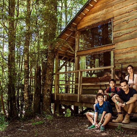 Huilo Huilo Cabanas Del Bosque Puerto Fuy Εξωτερικό φωτογραφία