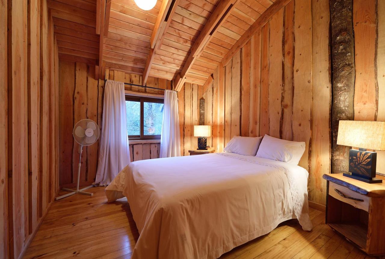 Huilo Huilo Cabanas Del Bosque Puerto Fuy Εξωτερικό φωτογραφία