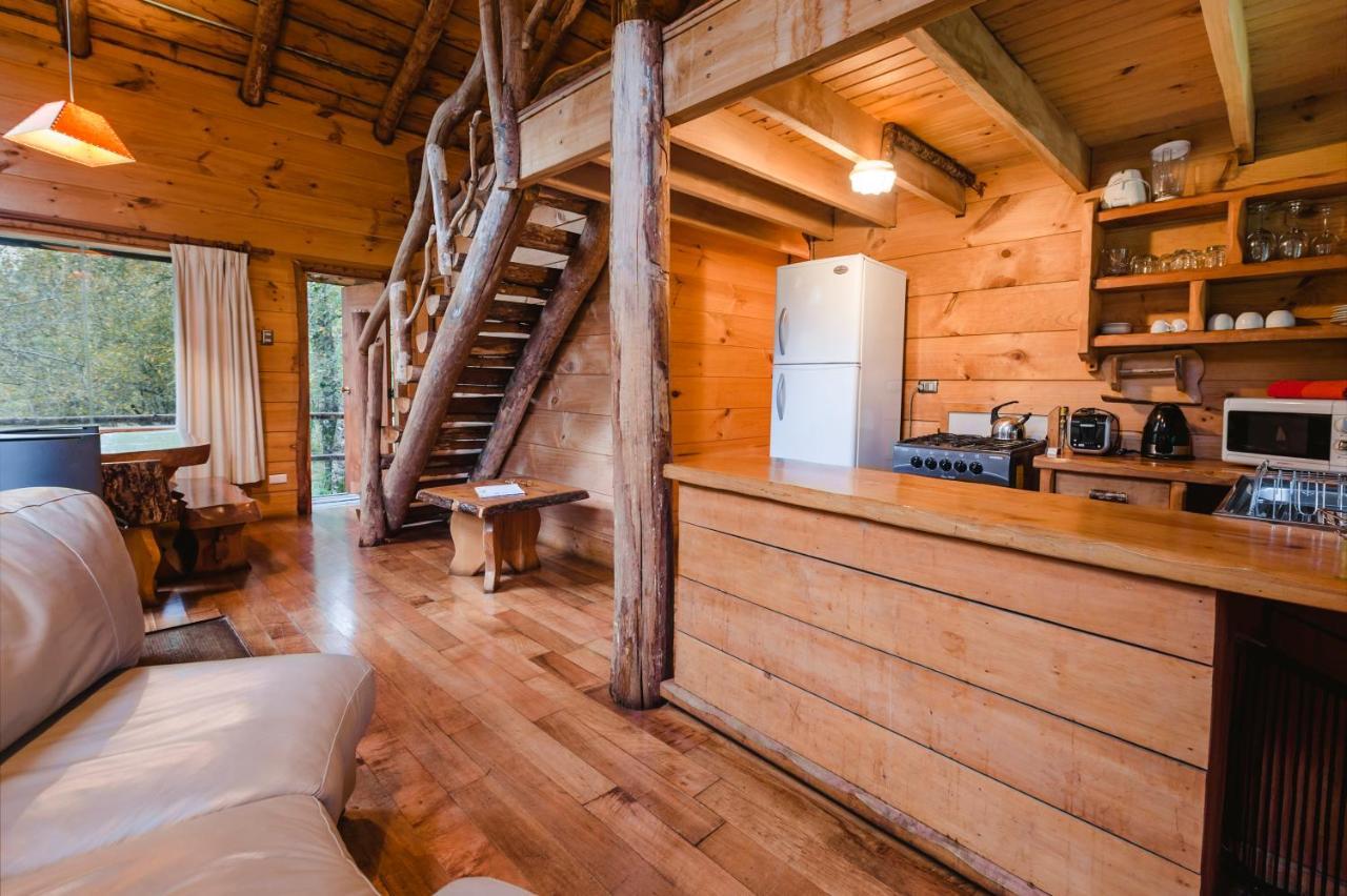 Huilo Huilo Cabanas Del Bosque Puerto Fuy Εξωτερικό φωτογραφία