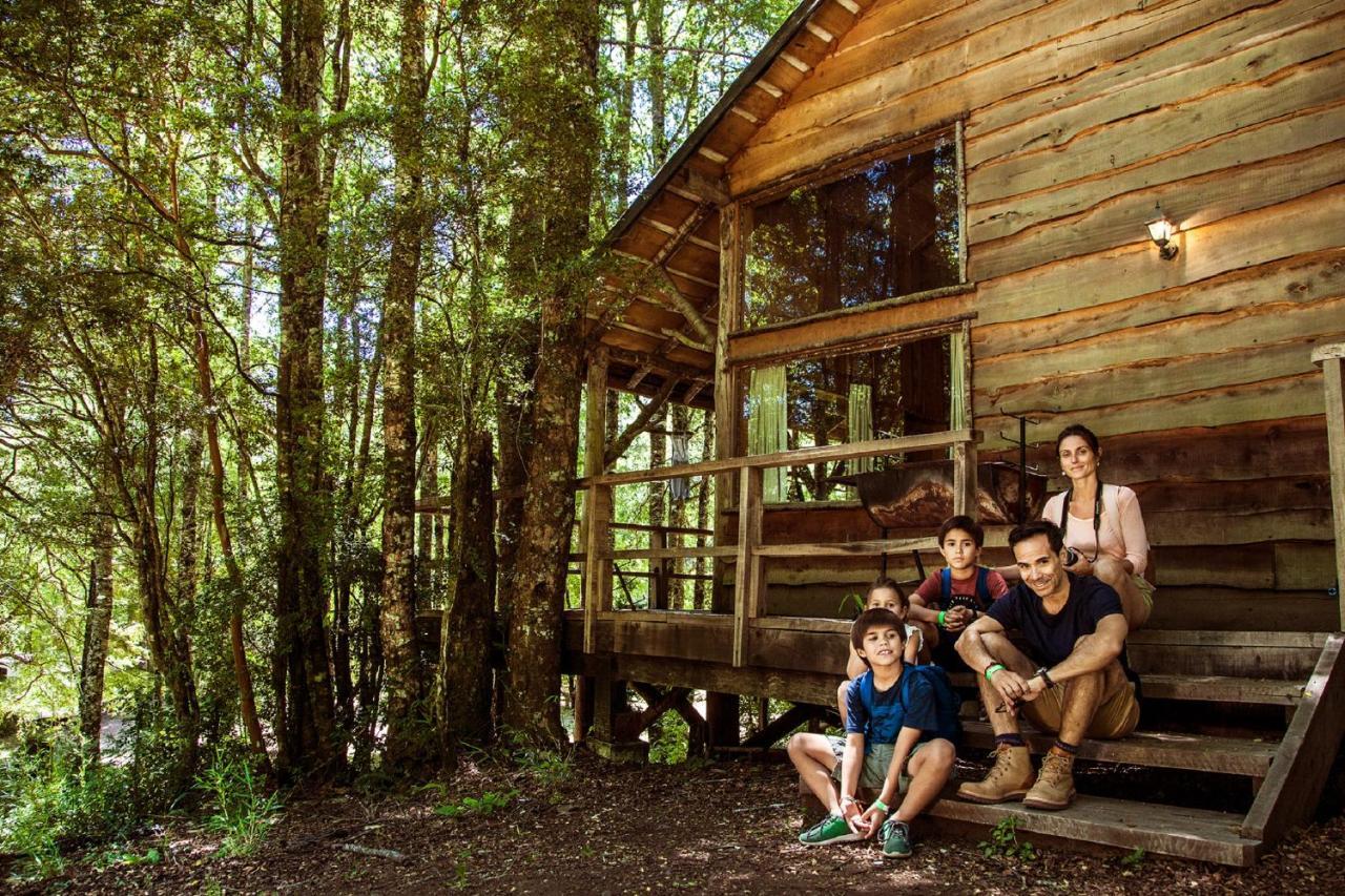 Huilo Huilo Cabanas Del Bosque Puerto Fuy Εξωτερικό φωτογραφία