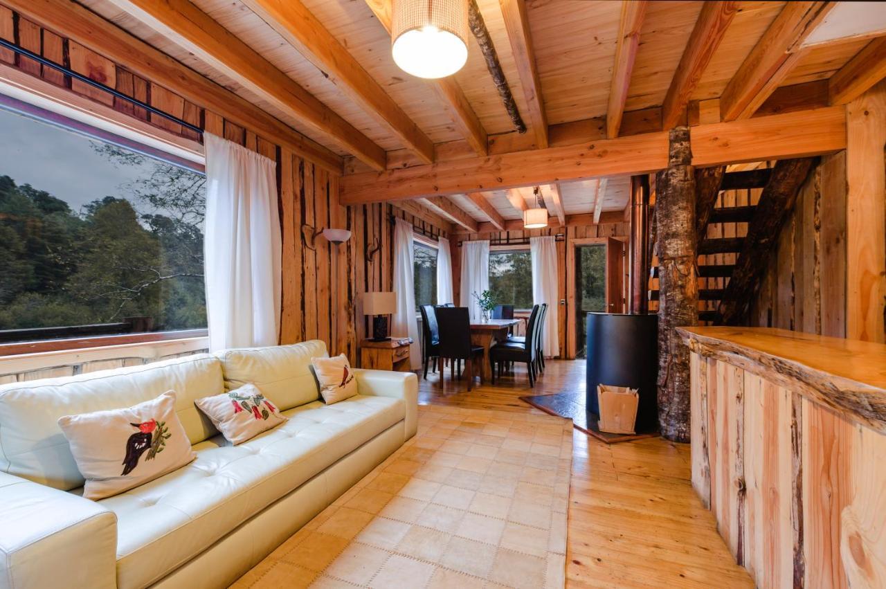 Huilo Huilo Cabanas Del Bosque Puerto Fuy Εξωτερικό φωτογραφία
